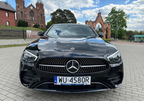 Mercedes-Benz Klasa E cena 68265 przebieg: 6500, rok produkcji 2023 z Drobin małe 277